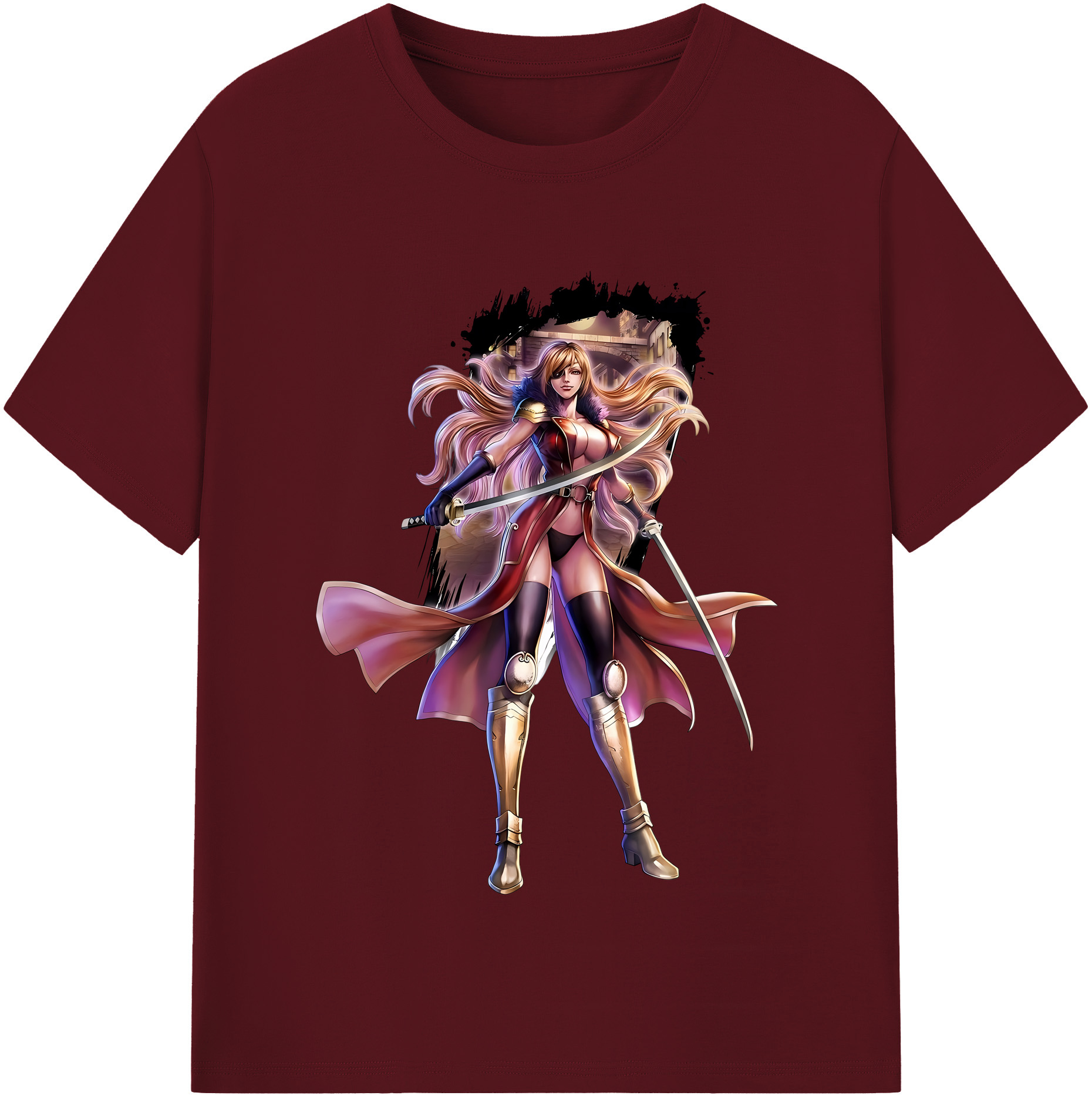 （画像用） 北斗の拳 Fist of the North Star 綿100％半袖Tシャツ（フロントプリント）